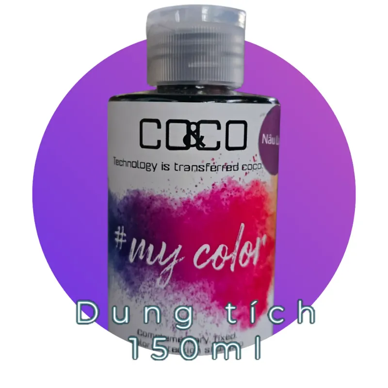 DẦU GỘI BÙ MÀU, DẦU GỘI NHUỘM TÓC C0&C0 150ml (Khách chọn màu ib cho shop ạ) 760903