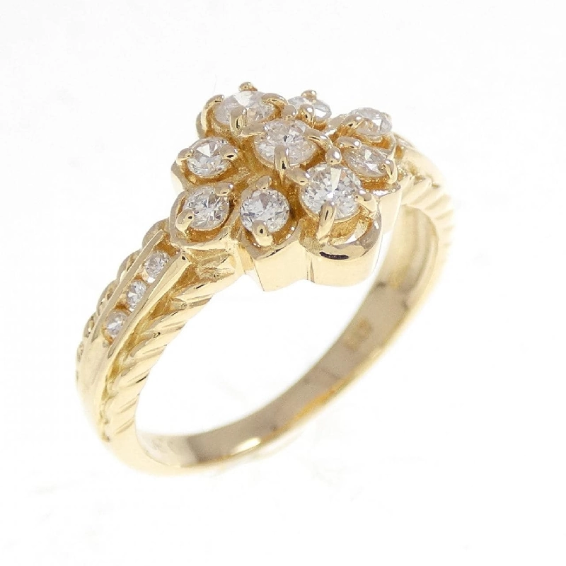 Nhẫn kim cương K18YG 0.30CT - Hàng hiệu Chính hãng 851302