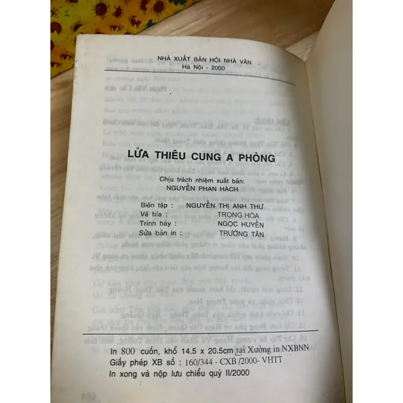 Lửa Thiêu Cung A Phòng - Tương Nghị 926399