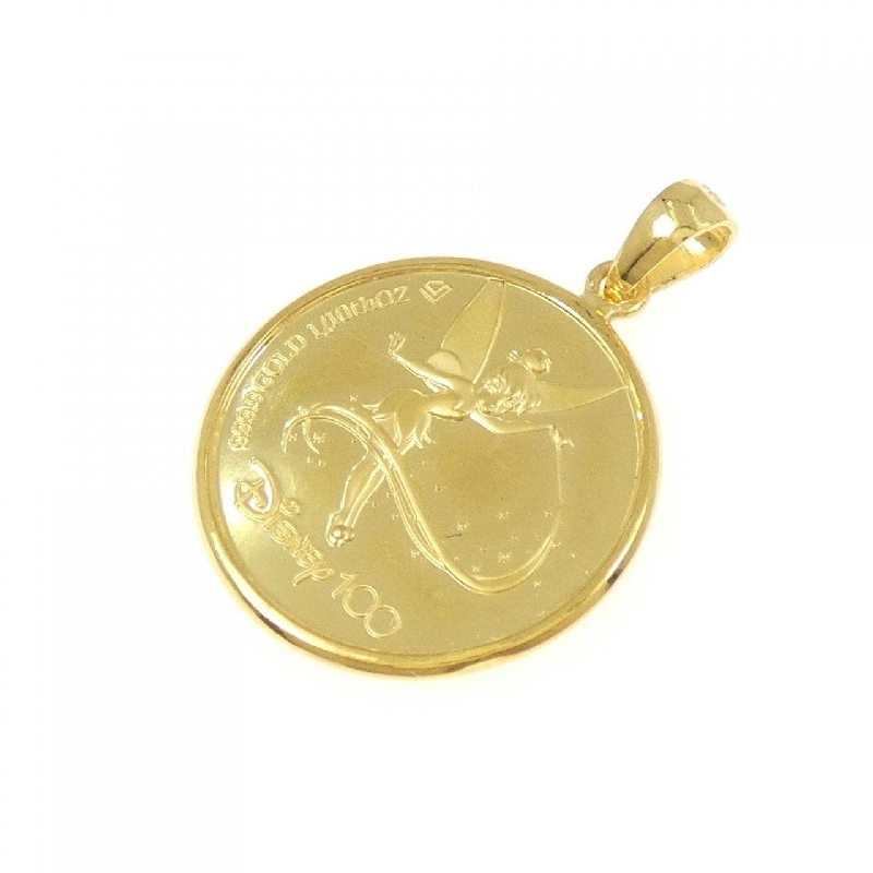 K24YG(枠) Đồng xu Mặt dây chuyền - Hàng hiệu Chính hãng 864319