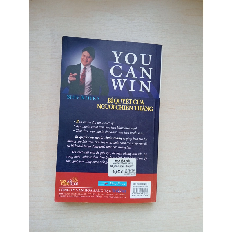 Sách KNS : YOU CAN WIN của NXB First news 505651