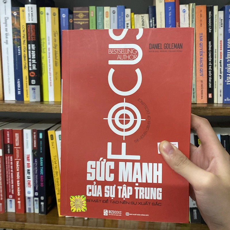 Sách Sức mạnh của sự tập trung bí mật để tạo nên sự xuất sắc -Daniel Goleman 519311