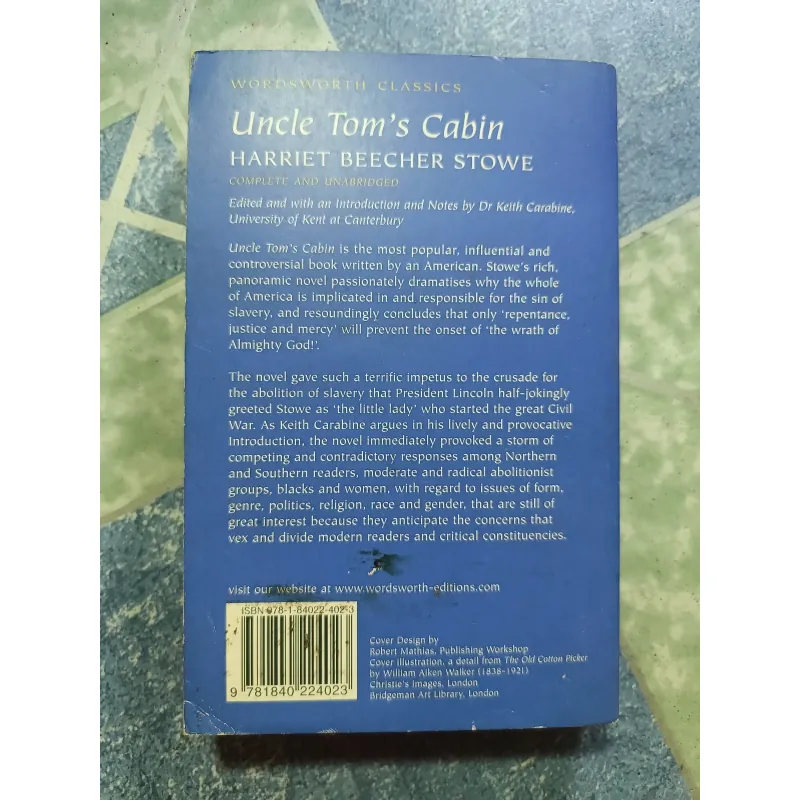 Uncle Tom;s Cabin -  Harriet Beecher Stowe 1018743