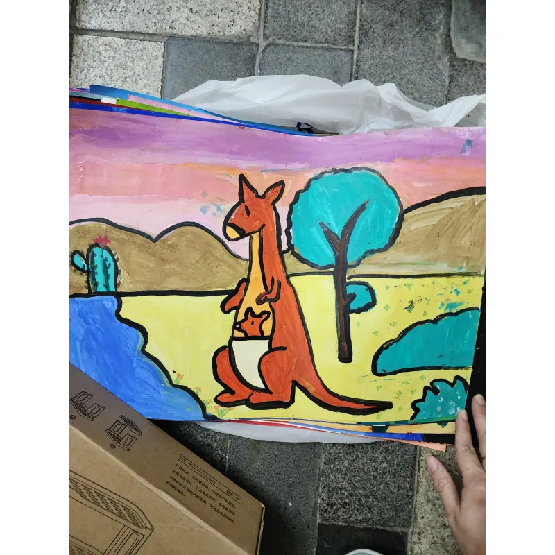 Combo 22 tranh vẽ acrylic chủ đề phong cảnh 799973