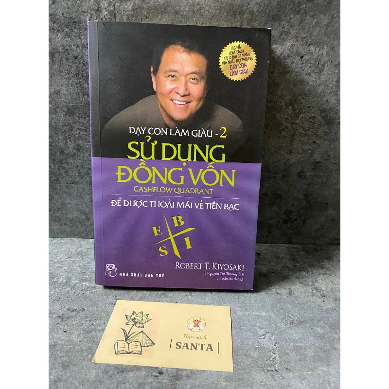 Dạy con làm giàu-2 Sử dụng đồng vốn- sách lưu kho chưa qua sd,giấy ố theo thời gian Sách kỹ năng STB0302 909590