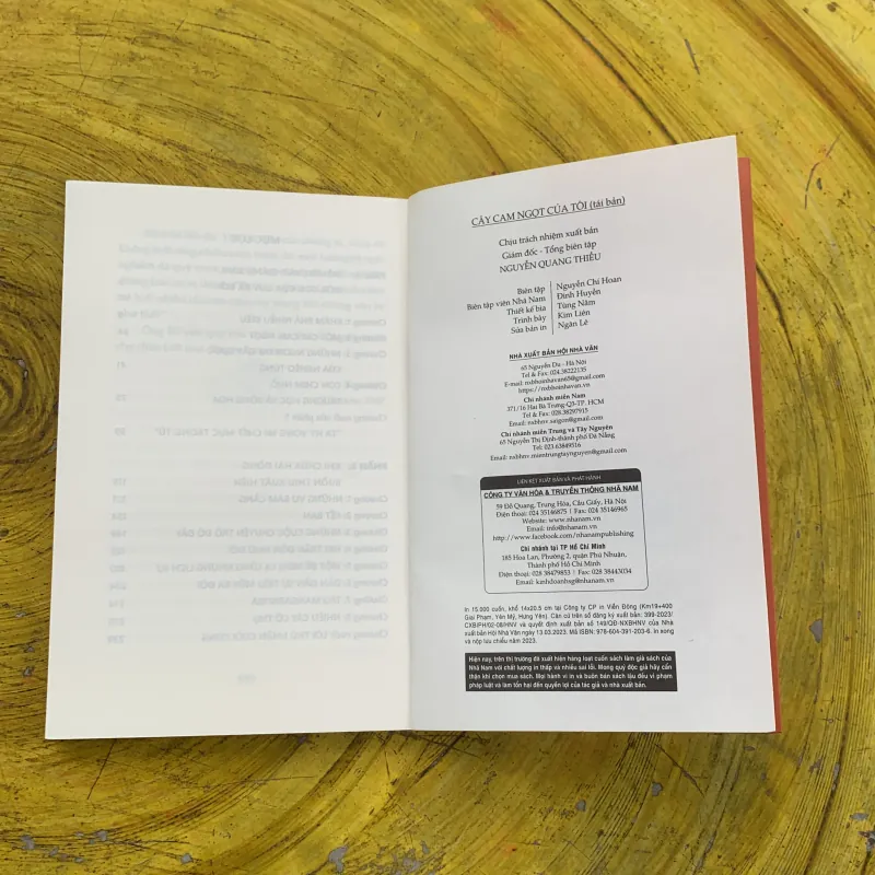 COMBO ĐỜI NGẮN ĐỪNG NGỦ DÀI & CÂY CAM NGỌT CỦA TÔI  789836