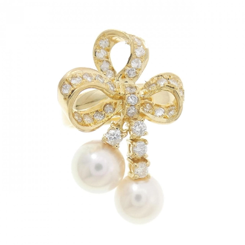 Nhẫn ngọc trai Akoya K18YG - Hàng hiệu Authentic 845585