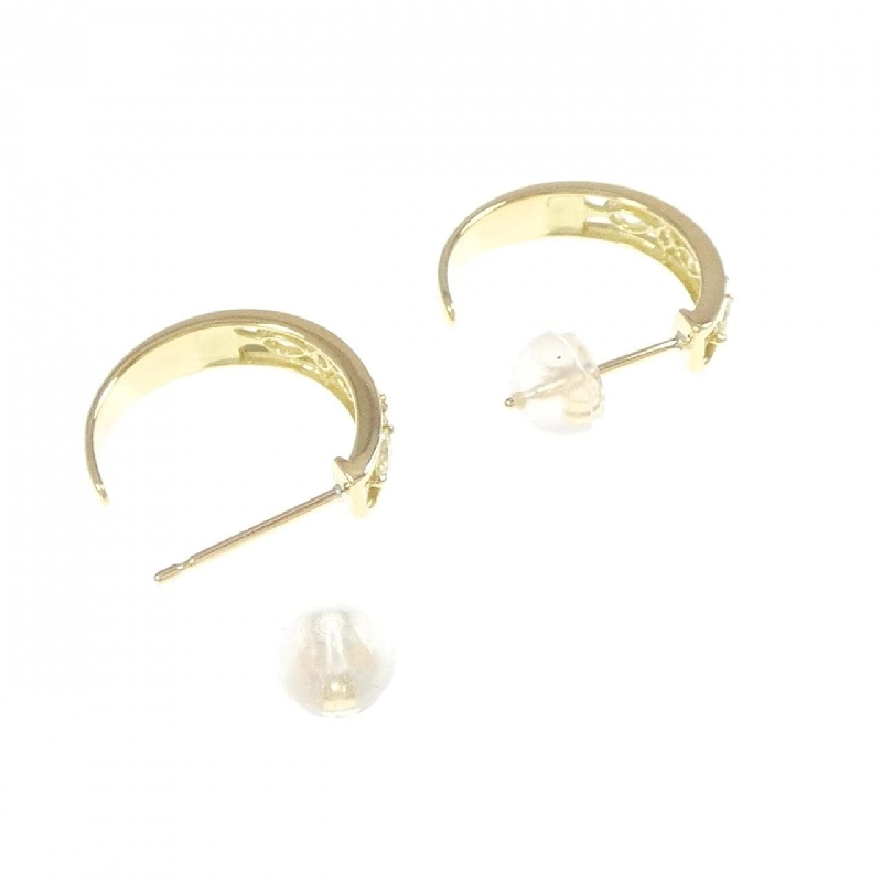 K18YG Bông tai kim cương 0.24CT - Hàng hiệu Chính hãng 876492