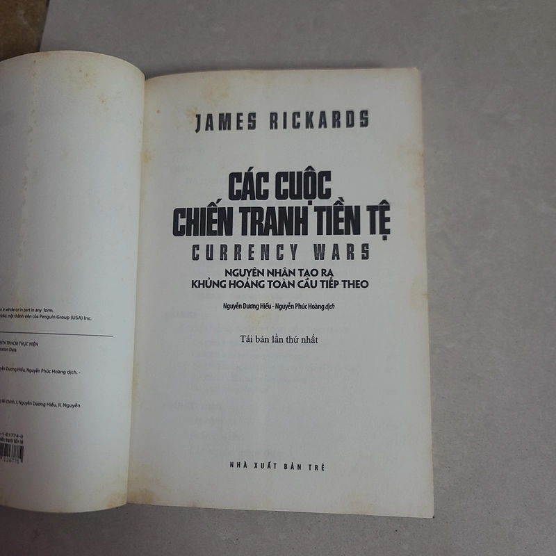 Các cuộc chiến tranh tiền tệ - James Rickards 366112