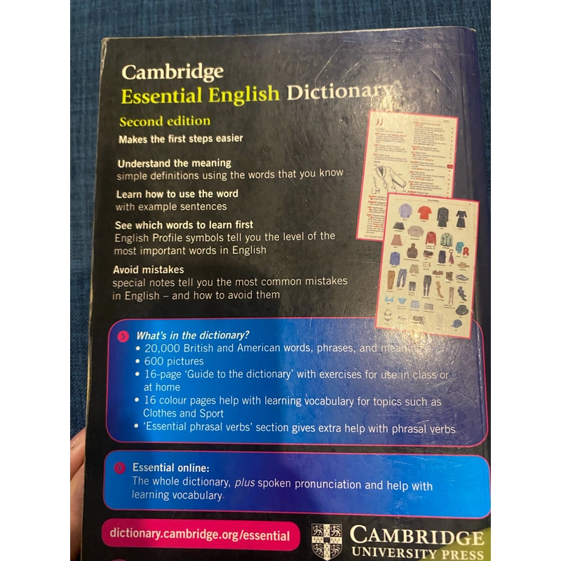 Từ điển Cambridge Essential English  222443