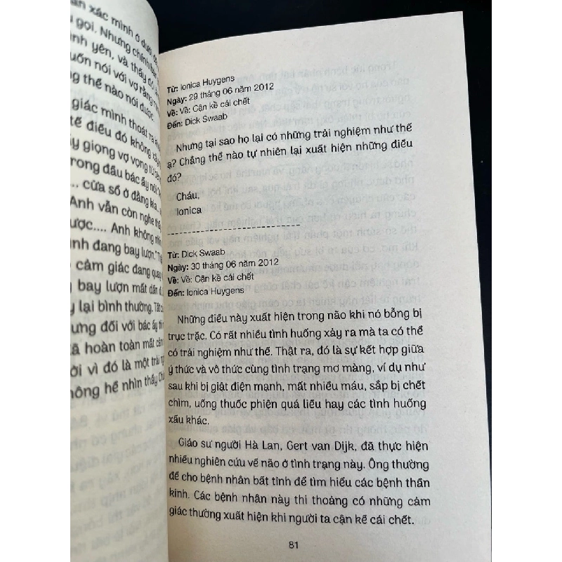 Bạn chính là sản phẩm của não - Dick Swaab, Paul Schutten 781826