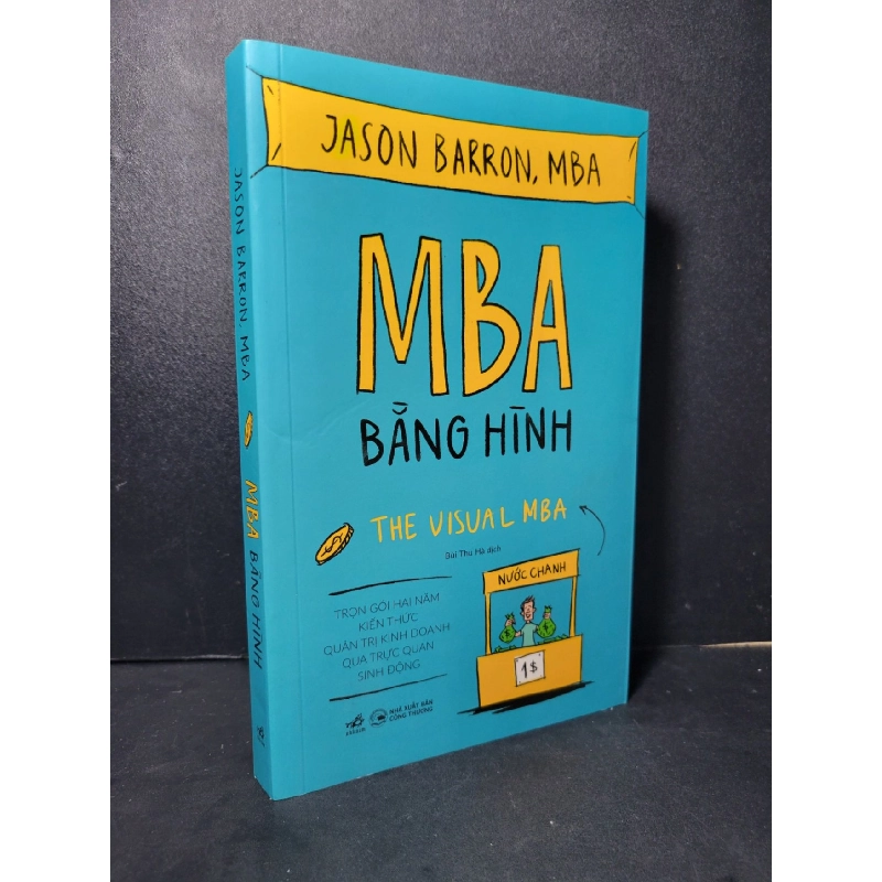 MBA bằng hình mới 90% bẩn nhẹ 2023 Jason Barron HCM2205 QUẢN TRỊ 924362