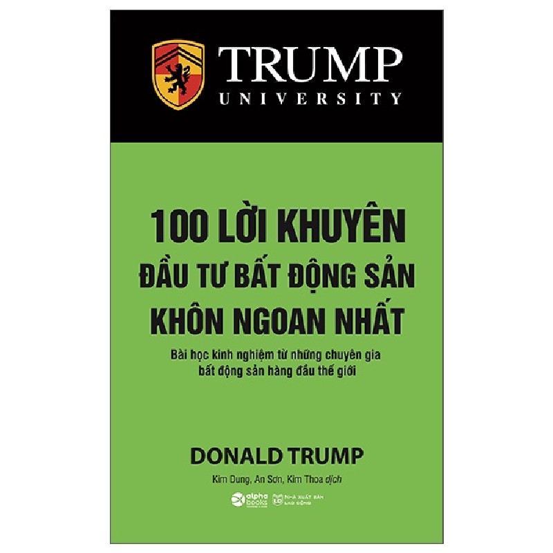 100 Lời Khuyên Đầu Tư Bất Động Sản Khôn Ngoan Nhất - Donald Trump 67464