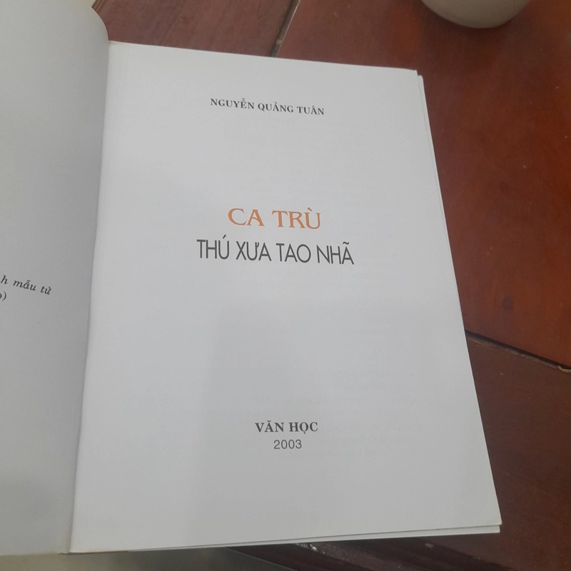 Nguyễn Quảng Tuân - CA TRÙ, thú vui tao nhã 451889