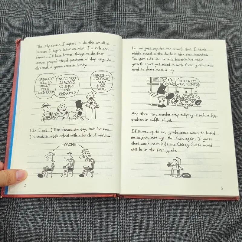 (Hardback) Diary of a Wimpy Kid - Book 1 - Jeff Kinney  1036162