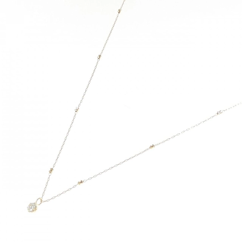 Dây chuyền kim cương K18YG 0.20CT - Hàng hiệu Chính hãng 861305