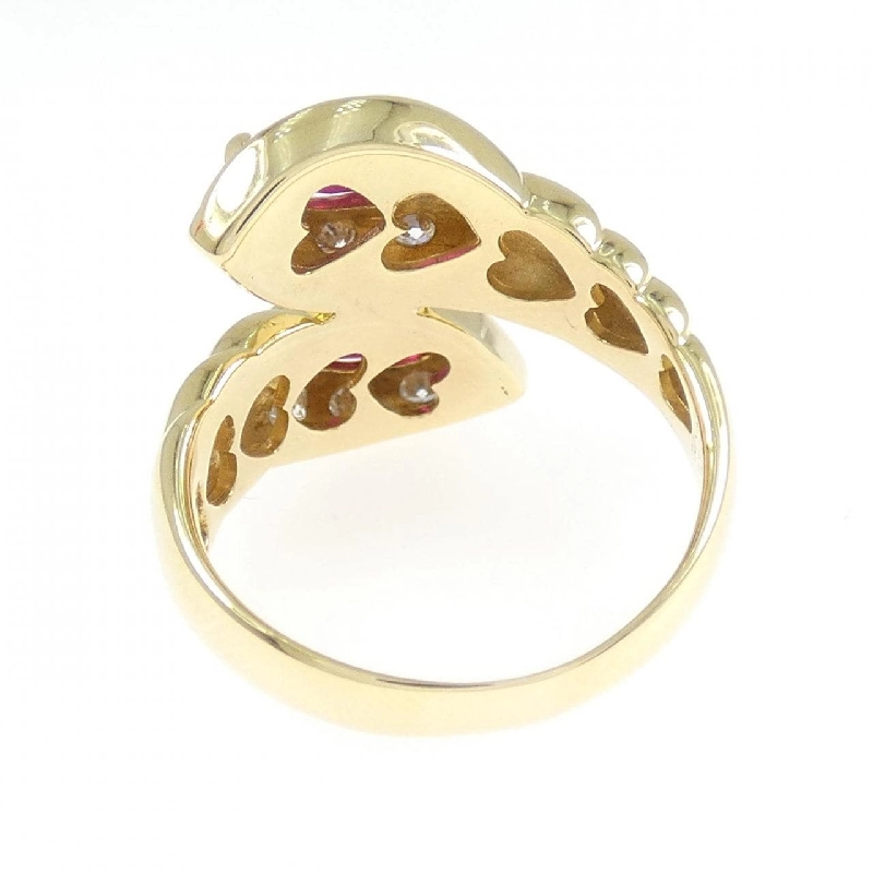 Nhẫn Ruby K18YG 0.84CT - Hàng hiệu Chính hãng 849578