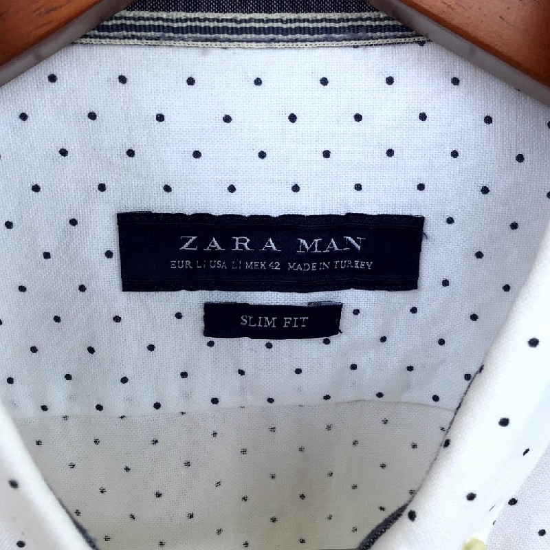 Áo sơ mi công sở nam Zara chính hãng đẹp như mới. 6736