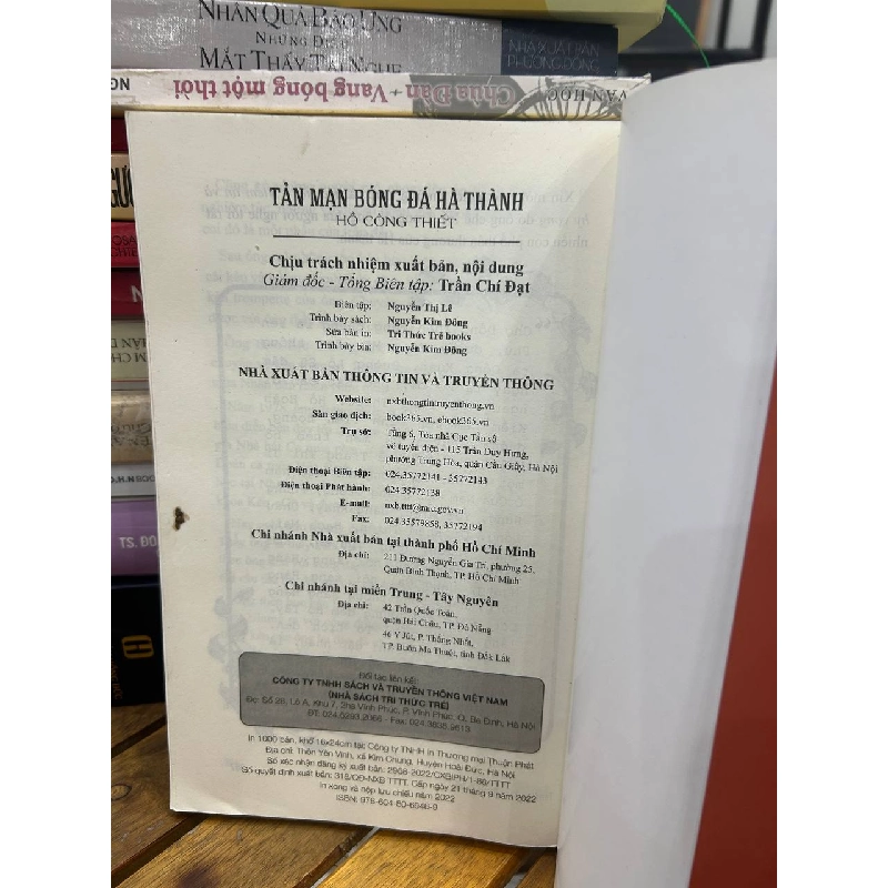 Tản mạn Bóng đá Hà Thành - Hồ Công Thiết - Hồ Công Thiết 994166