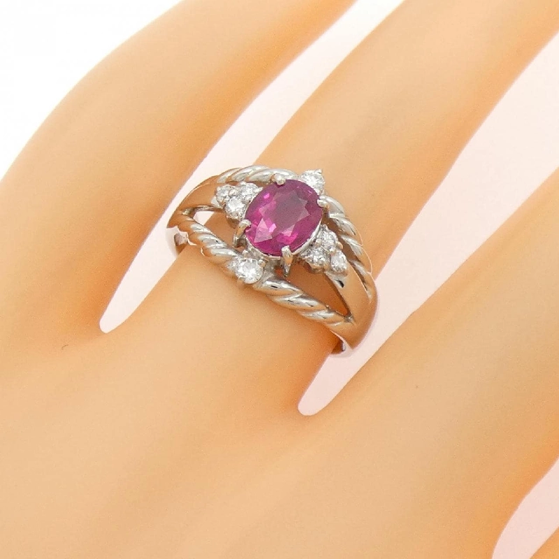 Nhẫn Ruby PT900 1.025CT - Hàng hiệu Chính hãng 851364