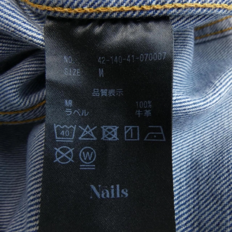 NAILS 42-40-41-070007 Áo khoác denim - Hàng hiệu Authentic 815559