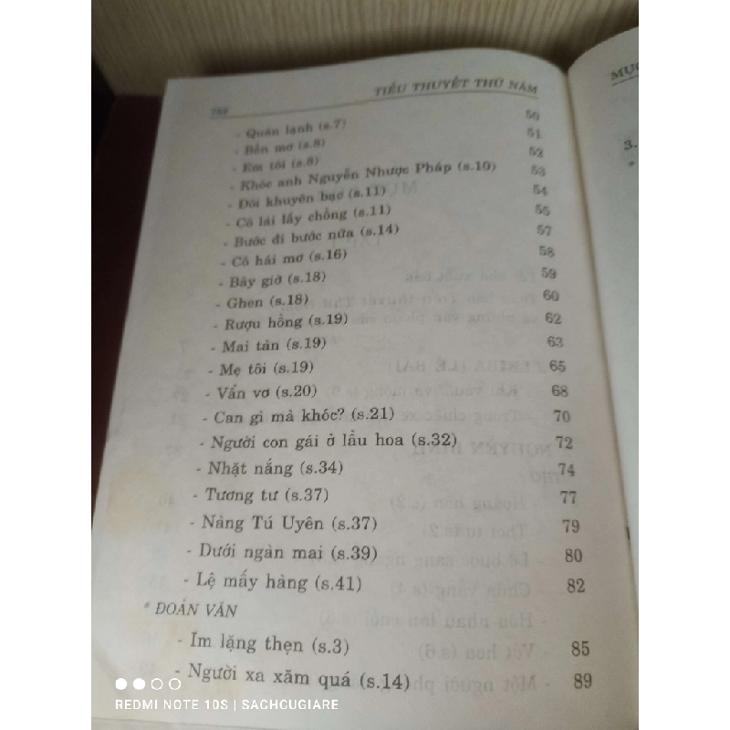 Tiểu thuyết thứ năm tác giả và tác phẩm 1 VAVO 979425