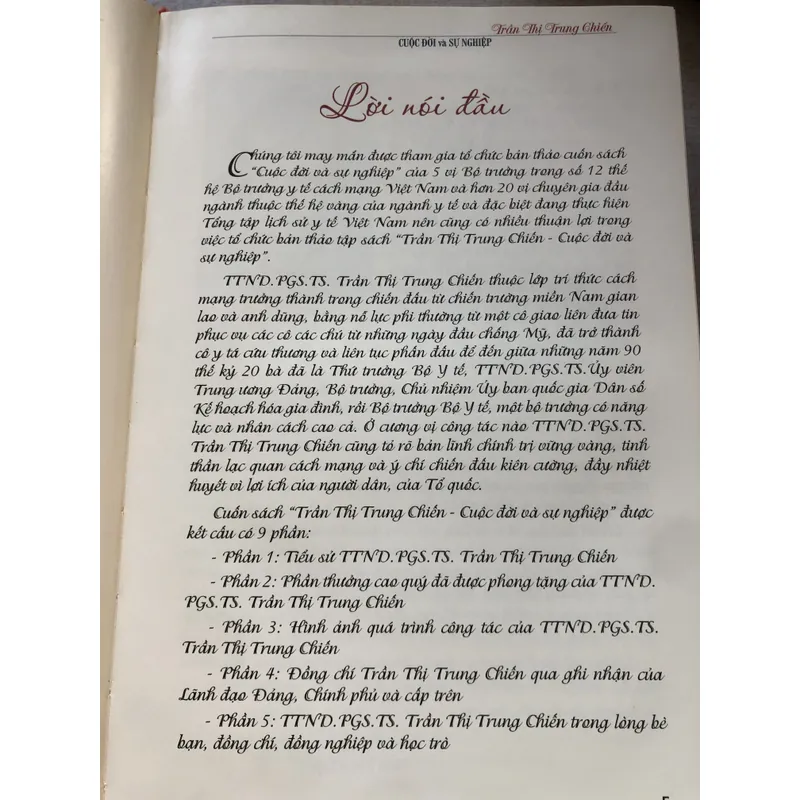 Trần Thị Trung Chiến - Cuộc đời và sự nghiệp 708096
