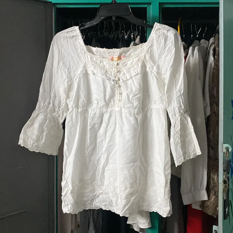 Áo xô Nhật dáng babydoll dc thêu tỉ mỉ hết áo 647022