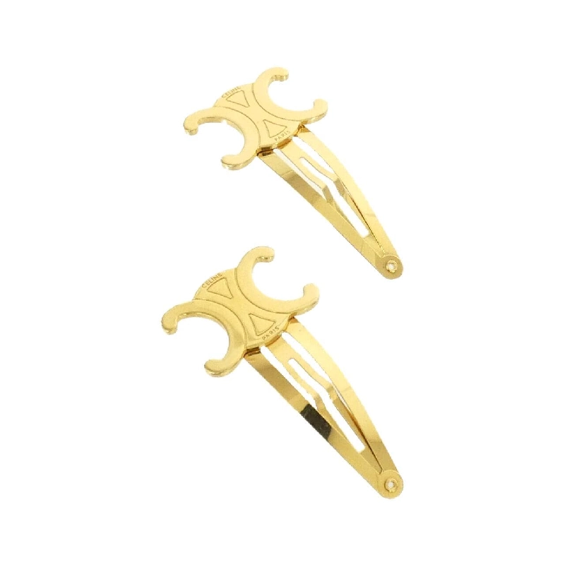 Celine Triomphe Snap Clip 46Z656BSL Kẹp Tóc 626019