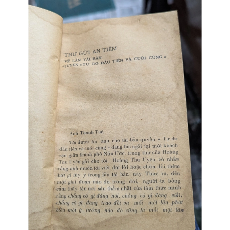 Tự do đầu tiên và cuối cùng - krishnamurti 121549