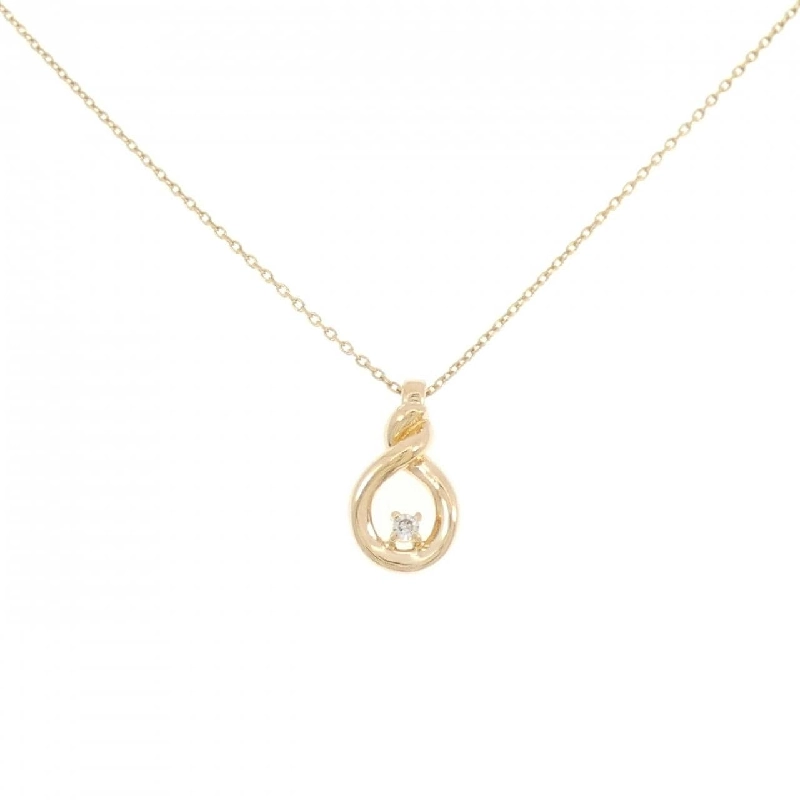 K18YG/750YG Dây chuyền kim cương - Hàng hiệu Authentic 862763