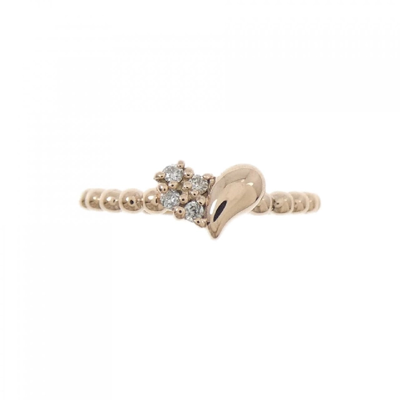 Nhẫn hồng kim cương K10PG 0.03CT 669085