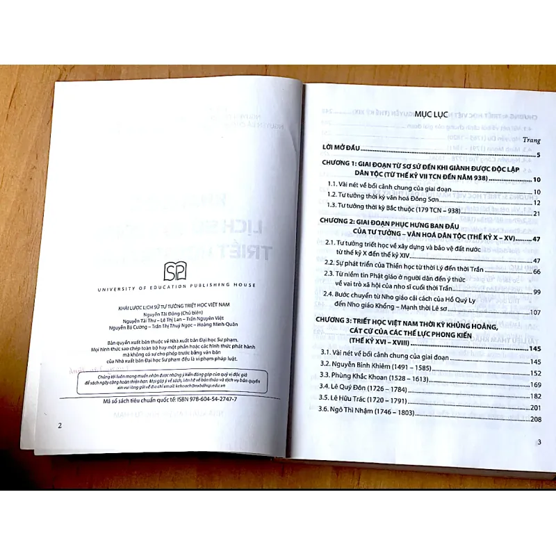 KHÁI LƯỢC LỊCH SỬ TƯ TƯỞNG TRIẾT HỌC VIỆT NAM 1000434