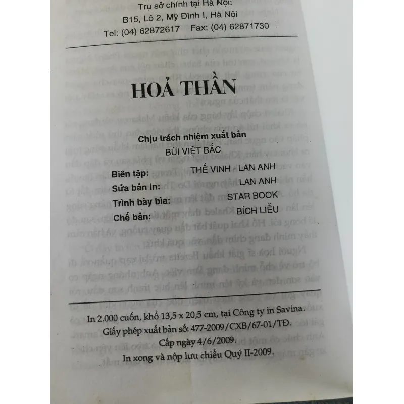 Hỏa Thần & Người đưa tin & Kẻ phụng sự thầm lặng - Daniel Silva 751487