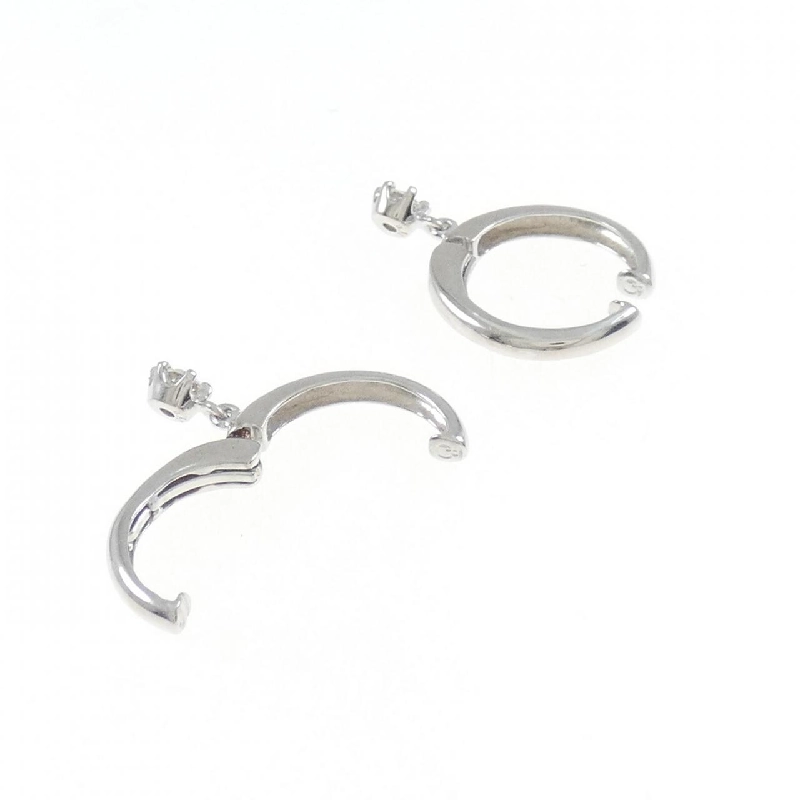 K18WG Solitaire Bông tai Kim cương 0.20CT - Hàng hiệu Chính hãng 874524