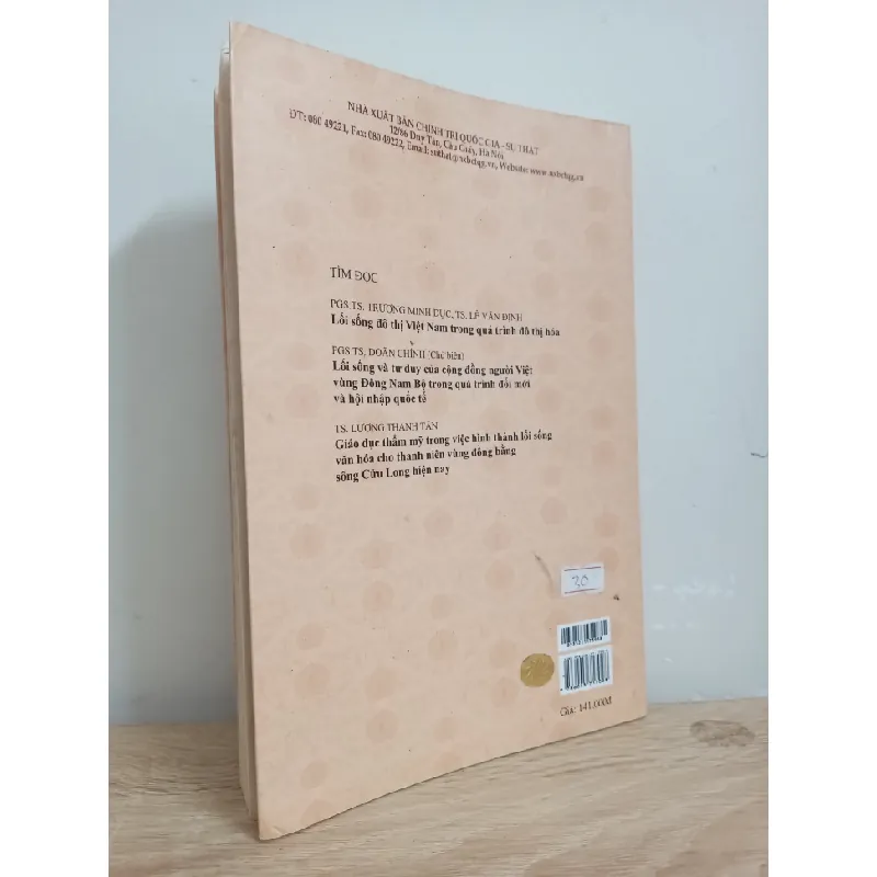 [Phiên Chợ Sách Cũ] Văn Hoá Lối Sống Đô Thị Hà Nội (Từ Năm 1986 Đến Nay) (2015) - TS. Phan Đăng Long S1507 506307