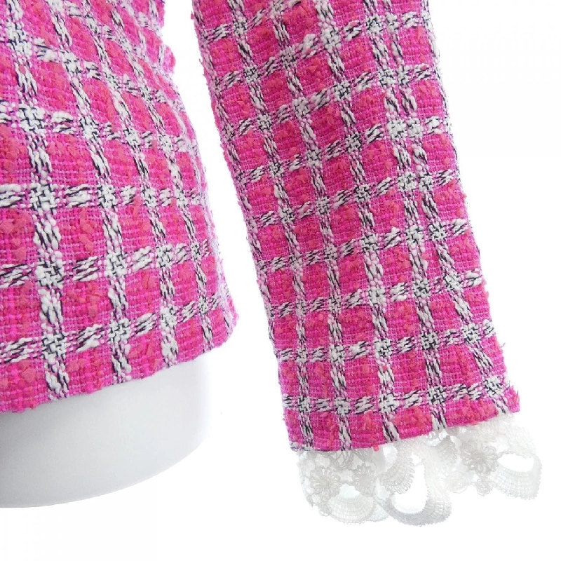 CHANEL P49012V35896 14S Áo khoác không cổ - Hàng hiệu Chính hãng 820241