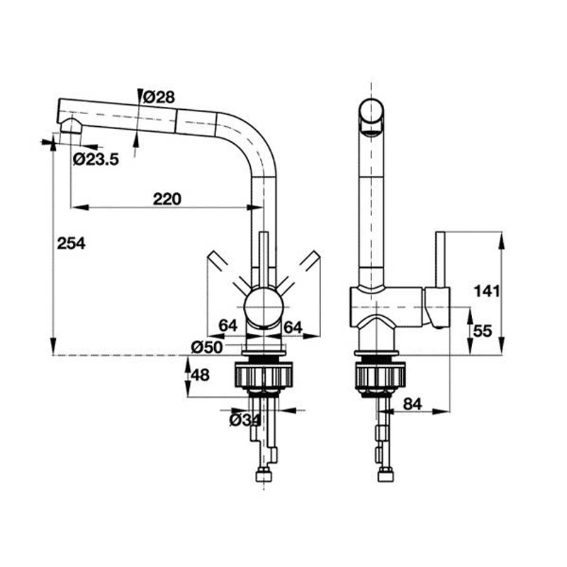 Chậu vòi rửa Hafele 356219