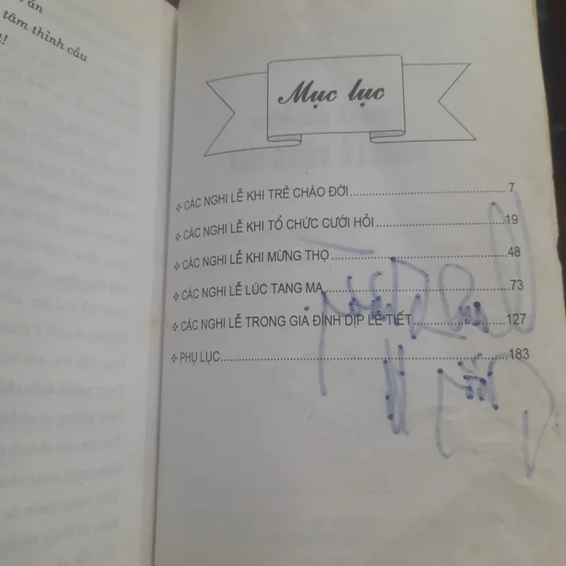 NGHI LỄ VÒNG ĐỜI 931108