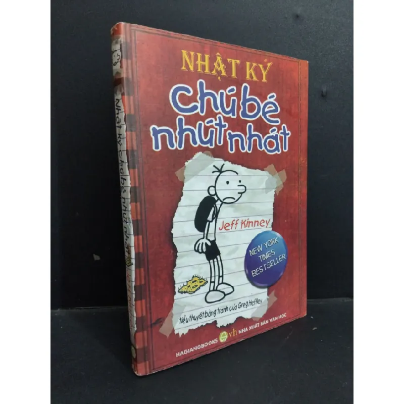 [Sách Cũ SCGR] Nhật ký chú bé nhút nhát mới 90% bẩn bìa, ố nhẹ 2012 HCM1712 Jeff Kinney VĂN HỌC 679834