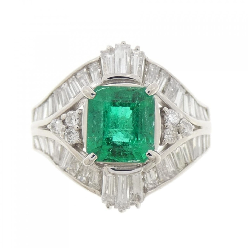 Nhẫn Emerald PT900 1.26CT 671346