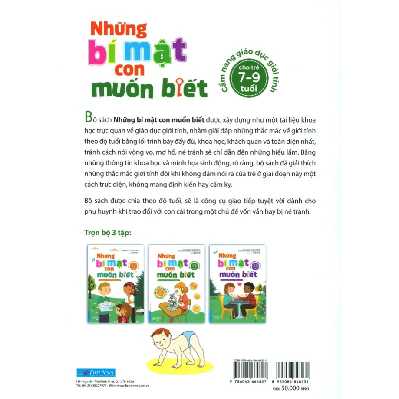 Những Bí Mật Con Muốn Biết - Cẩm Nang Giáo Dục Giới Tính Cho Trẻ 7-9 Tuổi - Jacqueline Kahn Nathan, Christiane Verdoux, Jean Cohen 185709