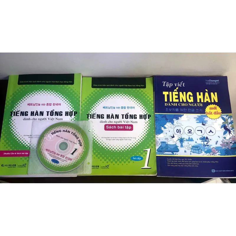 Combo 3 sách học tiếng Hàn 1030427