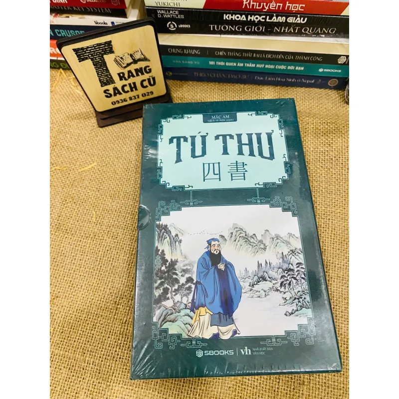 COMBO TỨ THƯ BOXSET - NGUYÊN SEAL 575863