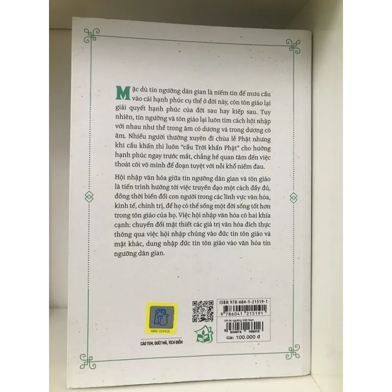 Văn Hóa Tín Ngưỡng Việt Nam - Nguyễn Hạnh 702755
