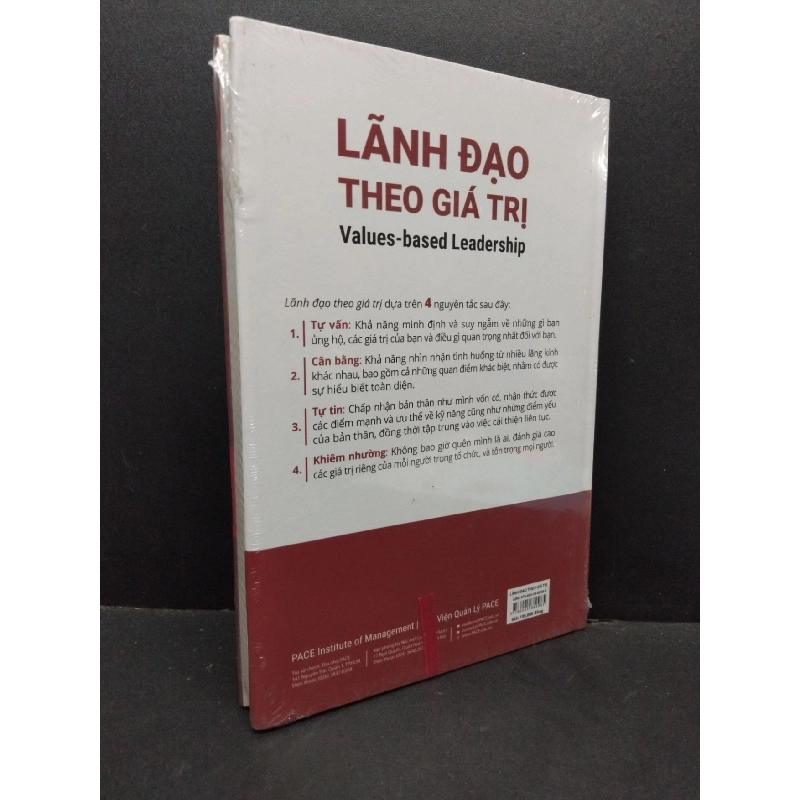 Lãnh đạo theo giá trị (bìa cứng) mới 100% HCM1410 Harry M. Jansen Kraemer Jr. QUẢN TRỊ 924955