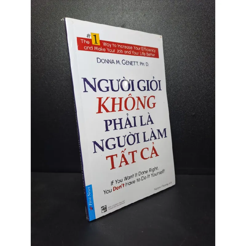 [Sách Cũ SCGR] Người giỏi không phải là người làm tất cả mới 100% HCM2009 679866
