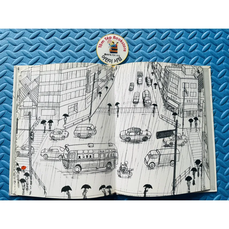 우산 Chiếc ô- Sách tranh không lời 706477