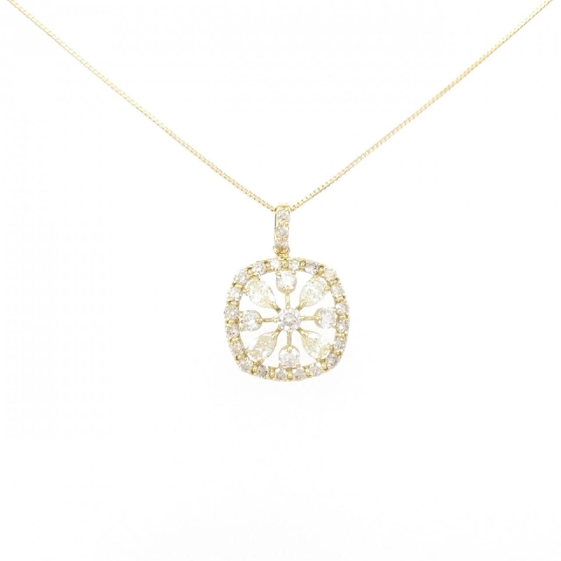 K18YG Dây chuyền kim cương 1.00CT - Hàng hiệu Chính hãng 863363