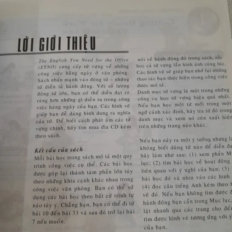 Tiếng Anh VĂN PHÒNG & GIAO TIẾP THƯƠNG MẠI. Tg. Susan Dean...Nxb Trẻ 2010 961739